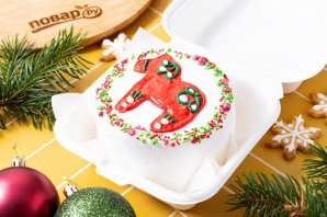 Бенто-торт на Новый год