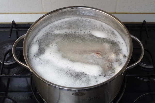 Язык говяжий отварной