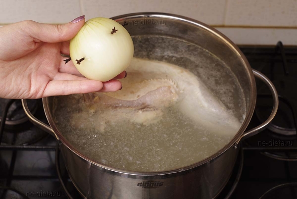 Язык говяжий отварной