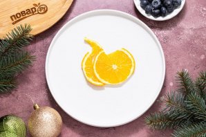 Фруктовая нарезка на год Лошади