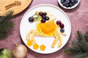 Фруктовая нарезка на год Лошади