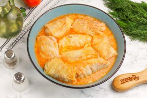 Голубцы в микроволновке