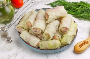 Голубцы в микроволновке