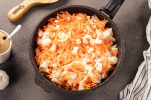 Икра из кабачков жареная