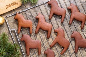 Имбирные пряники на Новый год Лошади Имбирные пряники на Новый год Лошади