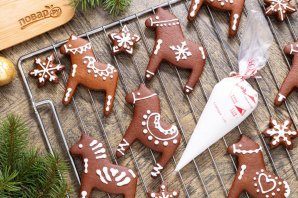 Имбирные пряники на Новый год Лошади Имбирные пряники на Новый год Лошади