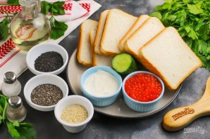 Канапе "Подковки" Канапе "Подковки"