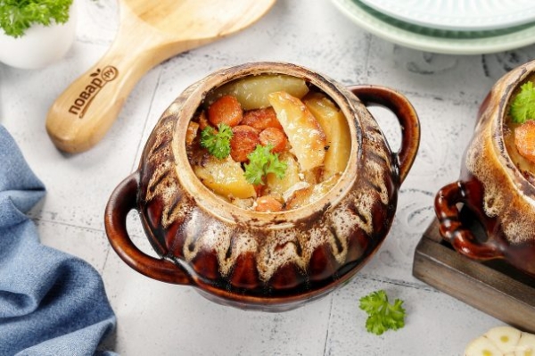 Картофель в горшочках Картофель в горшочках