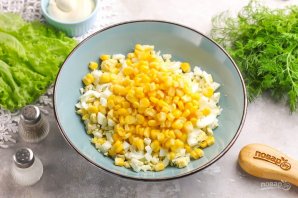 Крабовый салат "Белая лошадь" Крабовый салат "Белая лошадь"