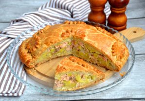 Курник с рыбой Курник с рыбой