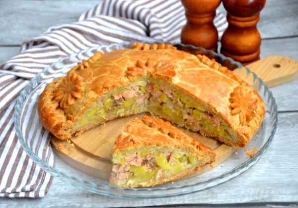 Курник с рыбой Курник с рыбой