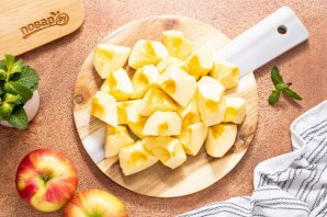 Маффины с яблоками