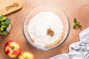 Маффины с яблоками