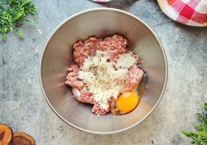 Макаронная запеканка с фаршем Макаронная запеканка с фаршем