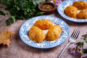 Морковные котлеты на пару Морковные котлеты на пару