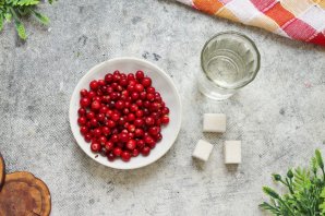 Наливка из брусники