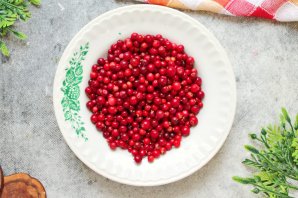 Наливка из брусники