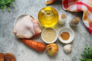 Плов с курицей в мультиварке Плов с курицей в мультиварке