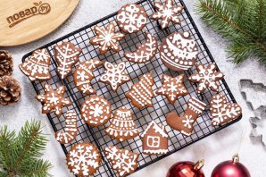 Пряное имбирное печенье