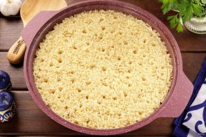 Рассыпчатый плов с говядиной