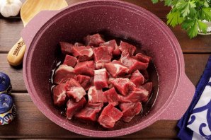 Рассыпчатый плов с говядиной Рассыпчатый плов с говядиной