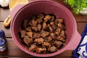 Рассыпчатый плов с говядиной