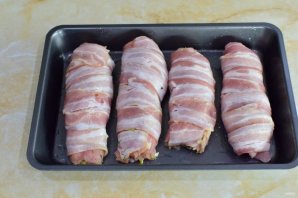 Рулетики из индейки в духовке с начинкой