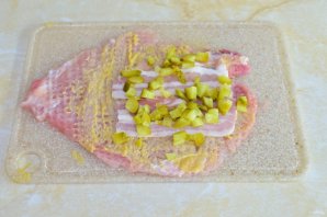 Рулетики из свинины с начинкой Рулетики из свинины с начинкой