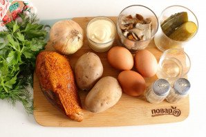 Салат "Новогодняя сказка" Салат "Новогодняя сказка"