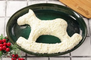 Салат "Оливье" на год Лошади Салат "Оливье" на год Лошади