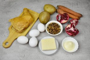 Салат с гранатом Салат с гранатом