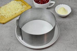 Салат с гранатом Салат с гранатом