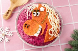 "Селёдка под шубой" на год Лошади