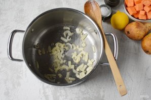 Суп-пюре с грушей