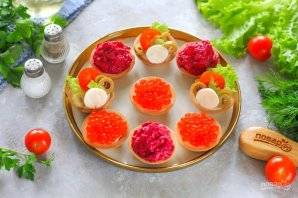 Тарталетки с начинкой