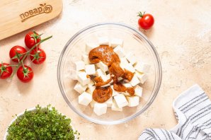 Тофу в аэрогриле