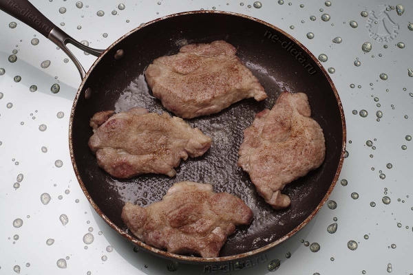 Свинина по-французски