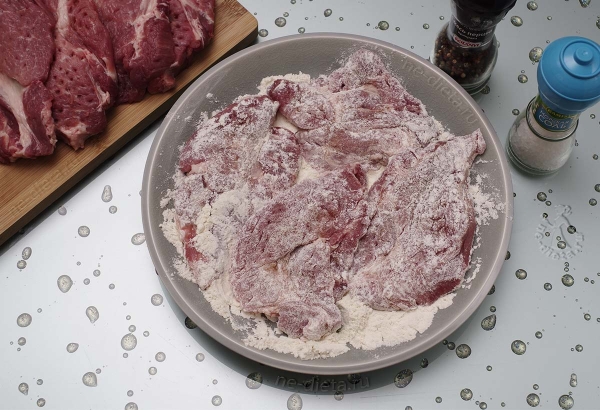 Свинина по-французски