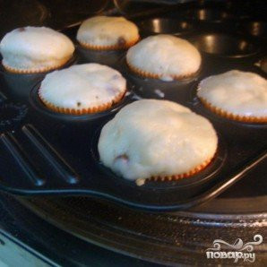 Банановые кексы в микроволновке