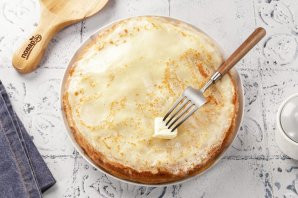 Блинчики на молоке нежные