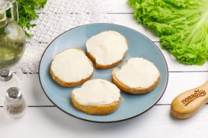 Бутерброды с форелью