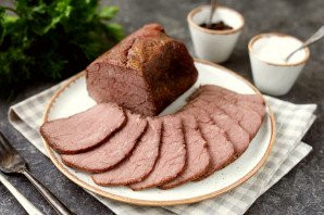 Буженина из говядины в фольге в духовке