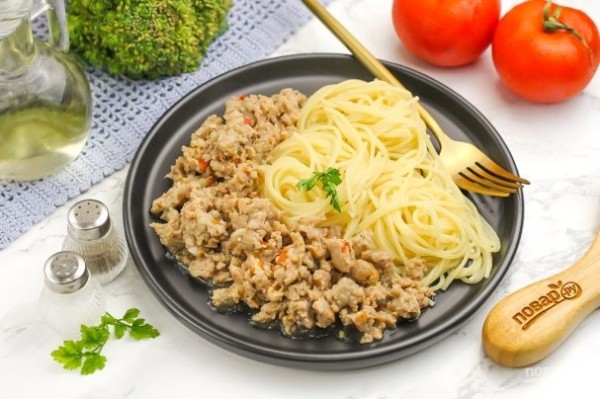 Фарш в микроволновке Фарш в микроволновке