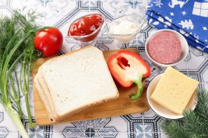 Горячие бутерброды на Новый Год