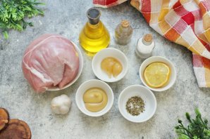 Индейка в медово-горчичном соусе