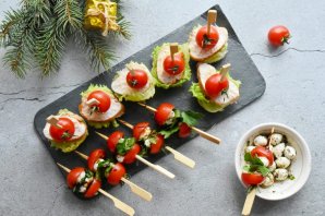 Канапе на Новый год Канапе на Новый год