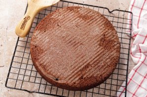 "Манник" на кефире с какао