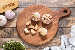 Маринованный чеснок по-корейски