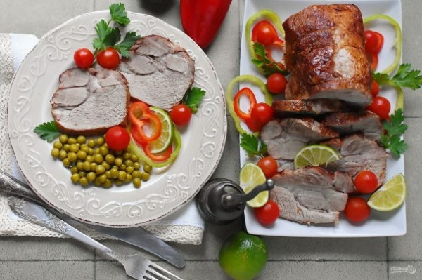 Мясо в рукаве Мясо в рукаве