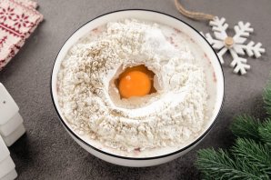 Новогодний печеночный торт